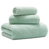 MICROFI New Microfiber Bath Towel Set, 3 Piece, Oversize, Quick