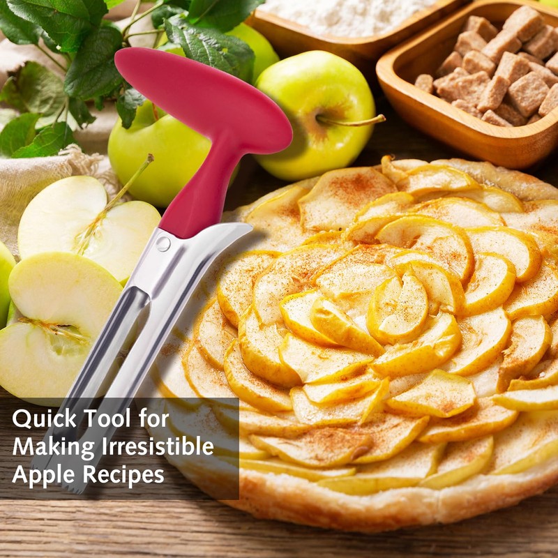 Apple Corer Remover for Pears Apple Pear Durable Portable Stainless