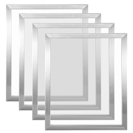 Caydo 4 Pieces 20 x 24 Inch Aluminum Silk Screen Printing Frames with 160 Mesh for Screen Printing