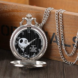 CokinkiDs Men's Pocket Watch Vintage Bronze Cartoon Steampunk Pocket Watch, Christmas, Vintage