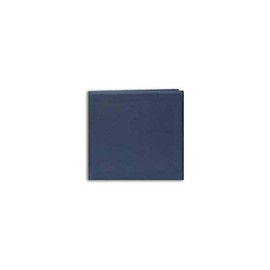 Pioneer Photo Albums MB-10 Post Bound Leatherette Cover Memory Book, 12 by 12-Inch, Bay Blue