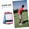 Kisangel Golf Scorecard Book Stylish Oxford Scorekeeping Holder Portable Golfs