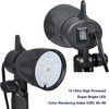 EMART Photography Lighting, 2 Packs Studio Light 5500K LED Continuous