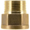 BERANMEY 2 Pack Brass Pipe Fittings, 3/4" to 3/4" Pipe