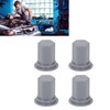 50PCS Hex Screw Bolt Covers Waterproof Dustproof Hexagonal Screw Protective