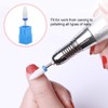 Ceramic Nail Drill Bit Corn-Head-Shape Professional Grinding Head for Nail