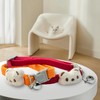 Cat Collar Breakaway,Cat Collars for Girl Cats,Kitten Collar with Bell(2PCS,Red