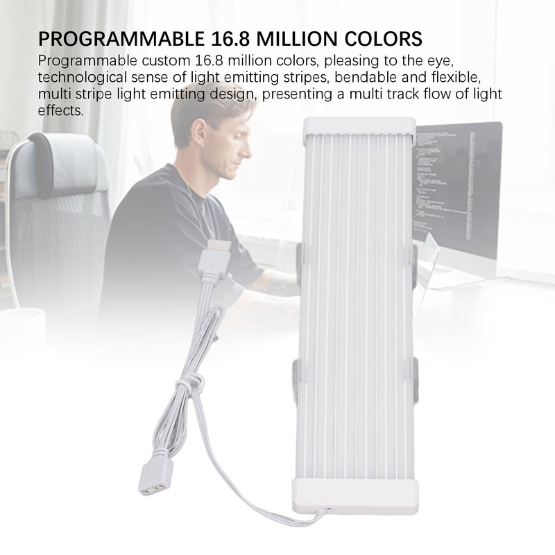 ARGB Extension Sleeved Cable Professional 5V 3 Pin Synchronized PSU