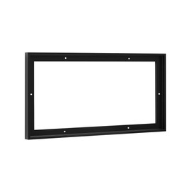 Pixy Canvas Floater Frame 8x24 for 3/4 (0.75) inch Deep Canvas Paintings/Canvas Prints/Wood Canvas Panels/Wall Art/Wall Decor/Home Decor/Artwork (Black, 8 x 24 inch, Landscape)