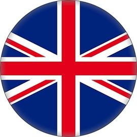 Flags - British Flag (Union Jack) - 1" Button/Pin