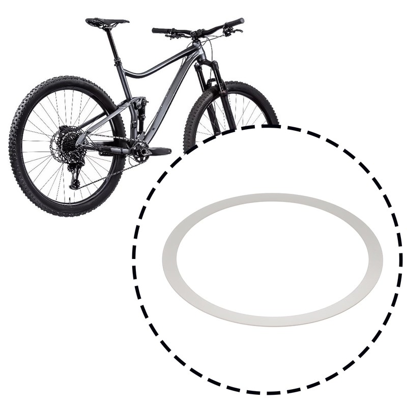 LT Easiyl 10Pcs 28.6mm Headset Shim Micro Spacer for Mountain