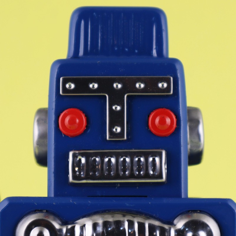 Freak Scene Robot – Mechanical Robot – Blue – Tin