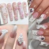 Furtherpretty 3D Nail Art Sculpting Tools Set, 3 Pack Dual-Head