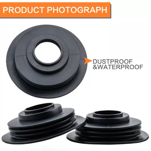 SparkHID 2pc Universal Rubber Housing Seal Dust Cap Cover LED