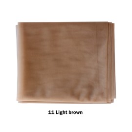 1 Yard Swiss Lace for Wig Making Wig Caps Lace Net Material for Lace Closure Wigs Accessories (Light Brown)