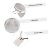 Ciieeo 1Pc Stainless Steel Tea Infuser with Ceramic Handle Fine