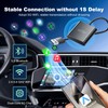 2 IN 1 Wireless Android Auto und Carplay Wireless Adapter,