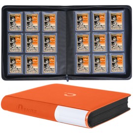 D DACCKIT Carpeta de carga superior, capacidad para 288 tarjetas, carpeta de carga superior de 9 bolsillos para soportes rígidos de 3 x 4 pulgadas, pa