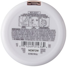 L'Oréal Paris True Match Lumi Cushion Foundation, W3 Nude Beige, 0.51 oz.