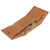 BOCCX GoBago 40025 Men's Leather Wallet Party Purse, light brown,