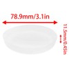 XZW 10pcs 3-inch envelope tube end cap Plastic end caps