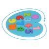 Learning Number Board Toy Educational Silicone Number Puzzle Board for