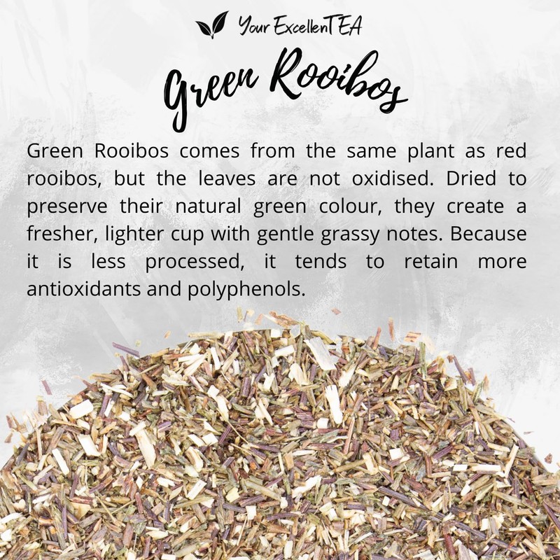 Green Rooibos Loose Leaf Tea (100g) Greenbosh – Fresh Grassy
