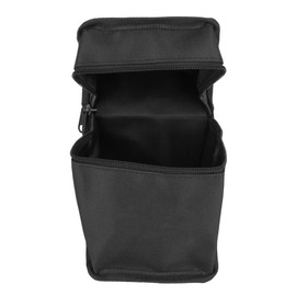 Dekaim Black Waterproof Pen Bag, Canvas Marker Pen Storage Case, Stationery Organiser, Art Student Pen Organiser Bag (48 Marker Pen Bags (Small), black, Plain