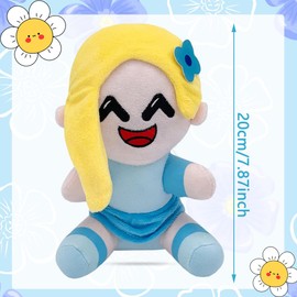 CLKDPNO Plush Doll, O-mz Soft Stuffed Toy, 20 Cm Game Character Stuffed Plushies, Cuddly O-mz Plush Pillow, Collectible O-mz Plush Doll for Game Fans