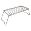 Folding Camping Grate Made of Stainless Steel with Adjustable Height,