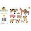 Bambilino Holztiger Farm Animals Set with 11 Toy Figures