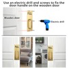 Sumnacon 2 Set 12" Stainess Steel Door Handle Pull &