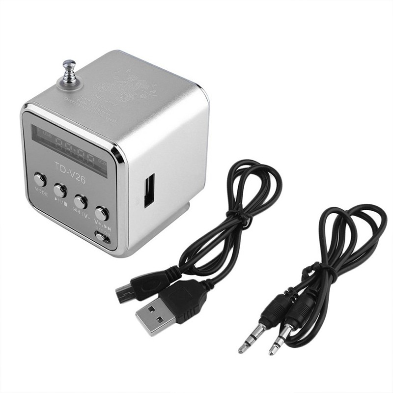 Portable Mini USB Speaker MP3/4 Music Player Support SD TF