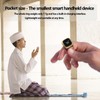OUD Bukhoor Smart Tasbih Zikr Ring, 20mm Muslim Digital Azan