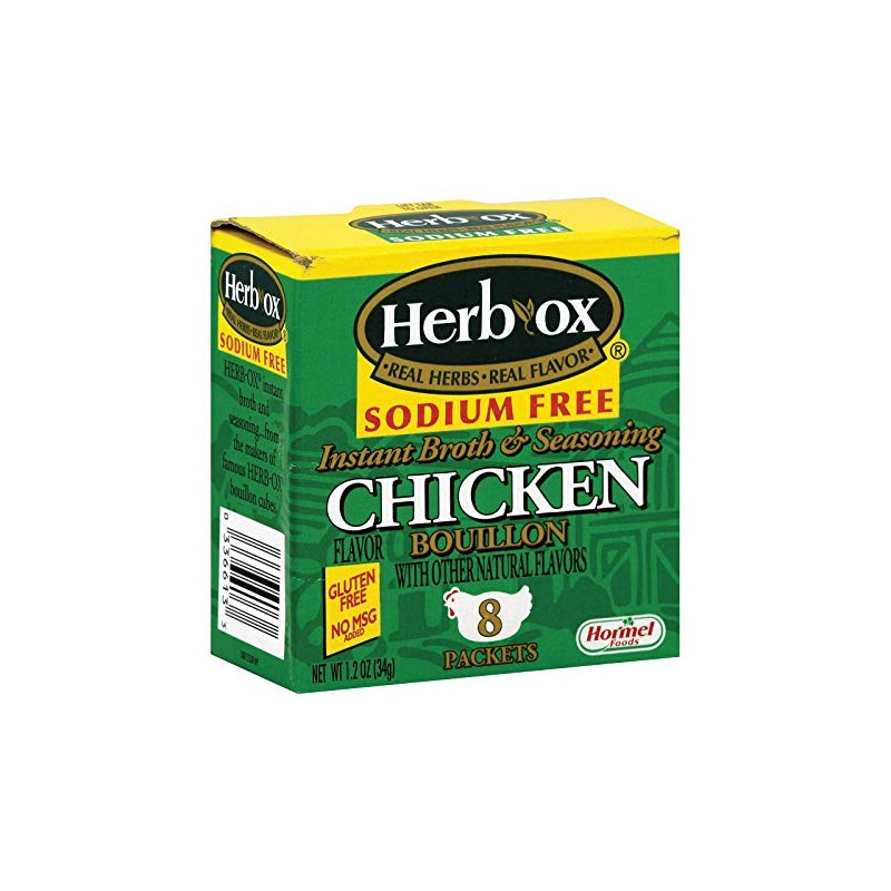 Herb-Ox Low Sodium Chicken Pockets, 1.2 Oz