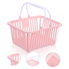KOMBIUDA 3pcs Small Storage Baskets with Handles Versatile Organizers for