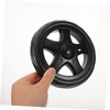 JECOMPRIS 2pcs Shopping Cart Wheels - Push Cart Wheels Replacement
