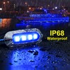 PSDRIQQ 20Pack 3.7 Inch 4 LED Marine Boat Interior Lights,