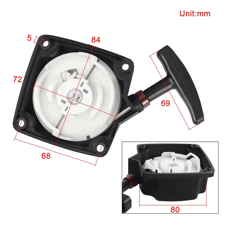 FLYPIG High Performance Pull Star/Puller Starter for Chinese 33cc 36cc