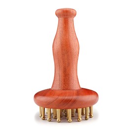 iunxkmi Copper Gua Sha Body Tool for Pain Relieve Lymphatic Drainage Cellulite Remover | Body Meridian Brush for Belly, Neck, Back, Leg