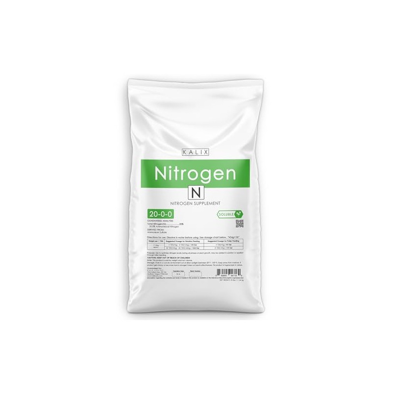 KALIX Nitrogen 15-0-0 | Water-Soluble Nitrogen Fertilizer | Promotes Vigorous