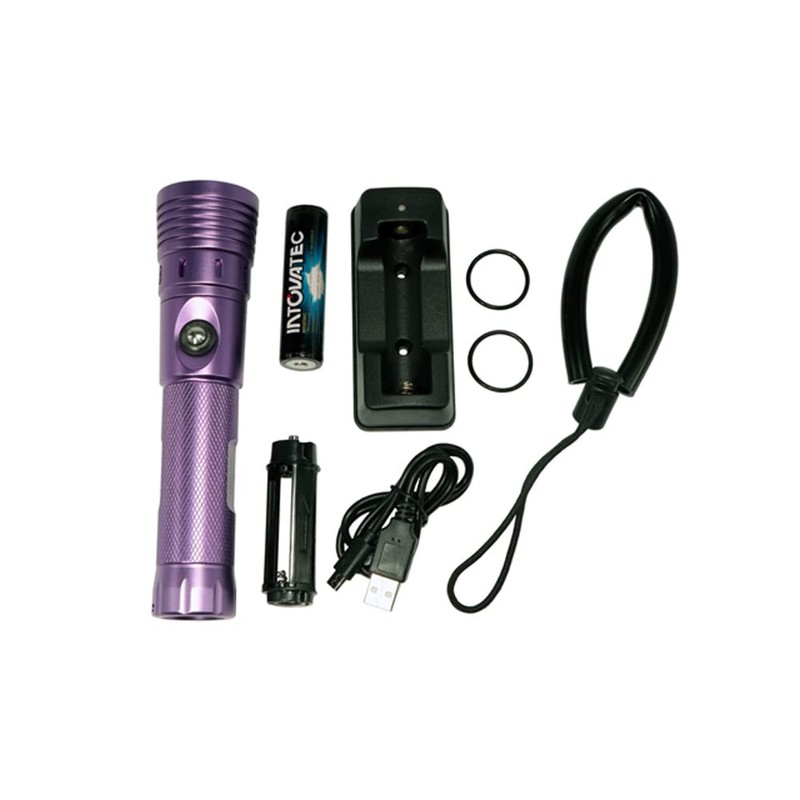 TOVATEC UV LED Underwater Light, Color Temperature: 395 nanometers, Pressure