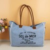 Lamyba Sel De Mer - Bolso de mano de lona
