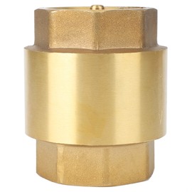 High Accuracy Brass Threaded One Way Non Return Check Valve For Water Gas Oil (G1'')