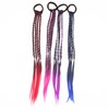 aoozleny Girl Hair Extension Accessories,Rubber Band Elastic Band Hairstyle Colorful