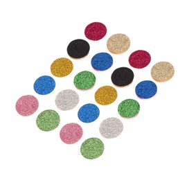 20 Piezas Essential Oil Felt Pads, Essential Oil Refill Pads, Almohadillas de Repuesto Lavables y Reutilizables para Collar y Pulsera Difusores de Aceites Esenciales Material de Fieltro
