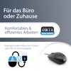 MediaRange kabelgebundene 3-Tasten Maus, mit optischem Sensor, schwarz