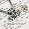 Norse American Viking Viking Axe Helm of Awe Mini Pendant