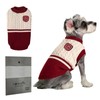 COOHAMS Small Dog Sweater, Winter Knitted Sweatshirt for Pets &