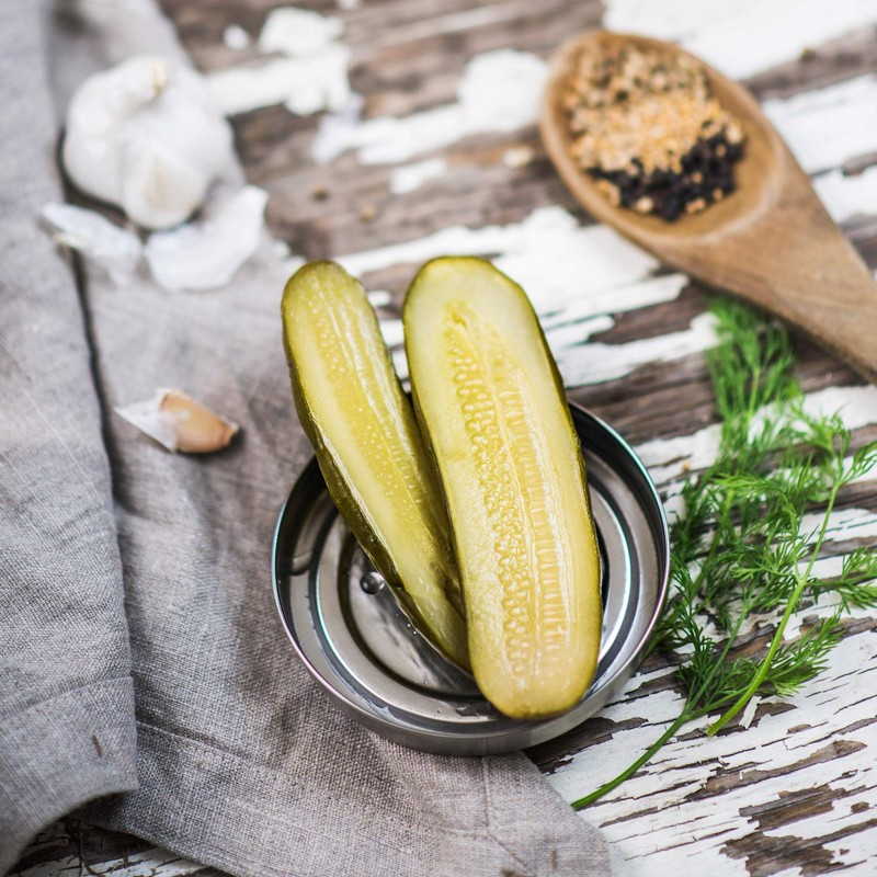 Mother's Puckers (6-pack) - Home-style garlic dill pickles 24oz